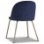 Giovani velvet stol Serie II - Bl/Mssing