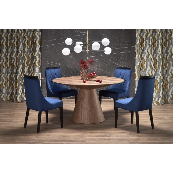 Float runt matbord i valnöt Ø137 cm Float runt matbord i valnöt Ø137 cm