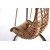 Alcazar hängstol - Brun + Möbelvårdskit för textilier