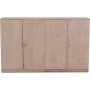 Level sideboard i whitewash med slta drrar 140 cm