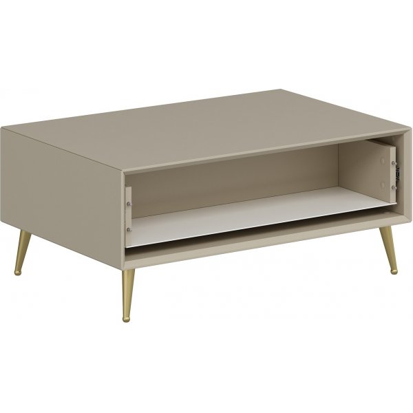Table basse Lux 90 x 60 cm - Beige