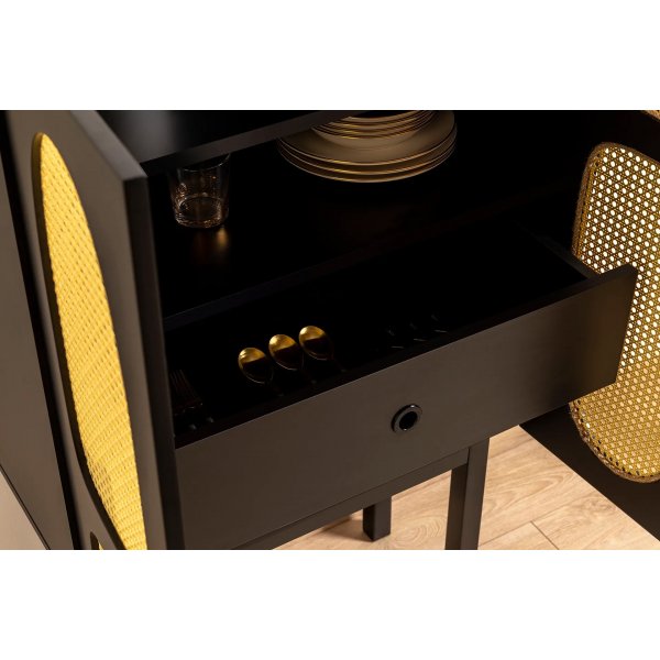 Armoire Simona - Noir Armoire Simona - Noir