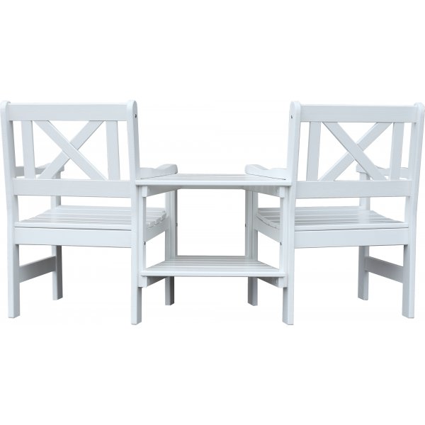 Europa tuinmeubelen - Loveseat - Wit