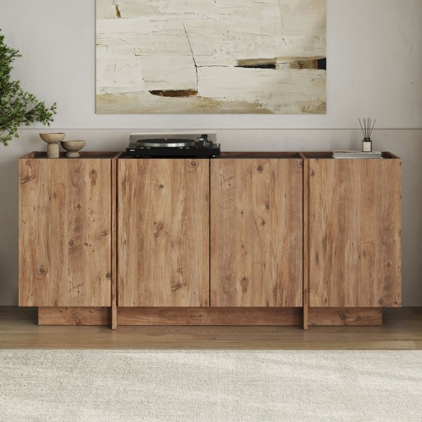 Sideboard Dromma 180 cm - Atlantic Pine/Antracit