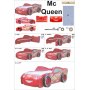 McQueen barnsng - MDF - 90 x 180 cm