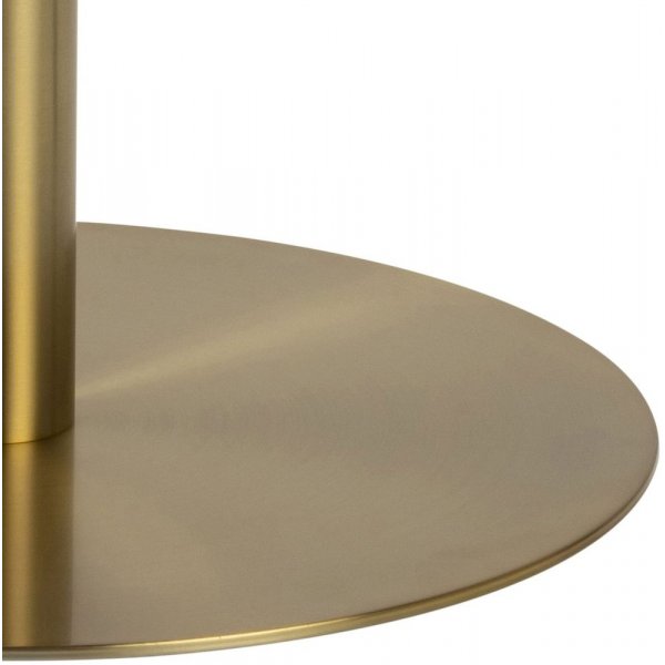 Corby runt matbord marmor Ø105 cm - Mässing Corby runt matbord marmor Ø105 cm - Mässing