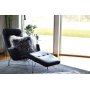 Shansi kuddfodral frskinn Svart/vit
