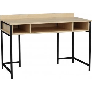 Bureau Alma 120 x 60 cm - Noir/chne