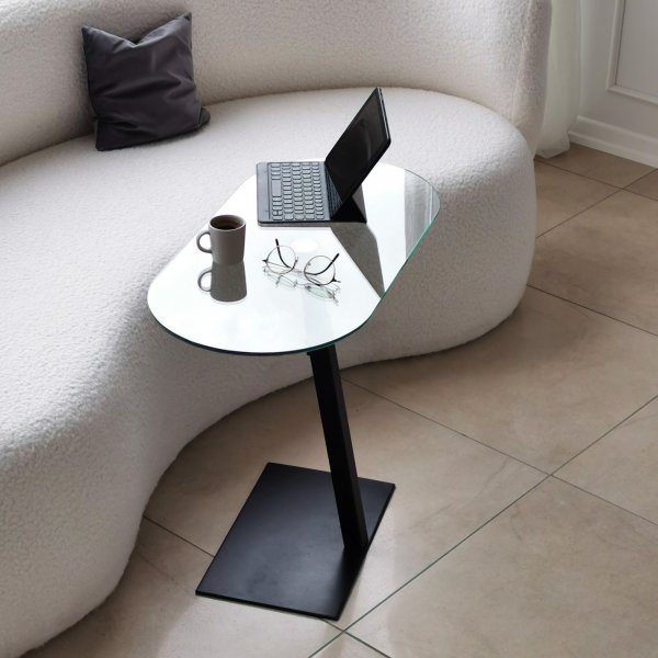 Table basse Lungo 70 x 35 cm - Noir Table basse Lungo 70 x 35 cm - Noir