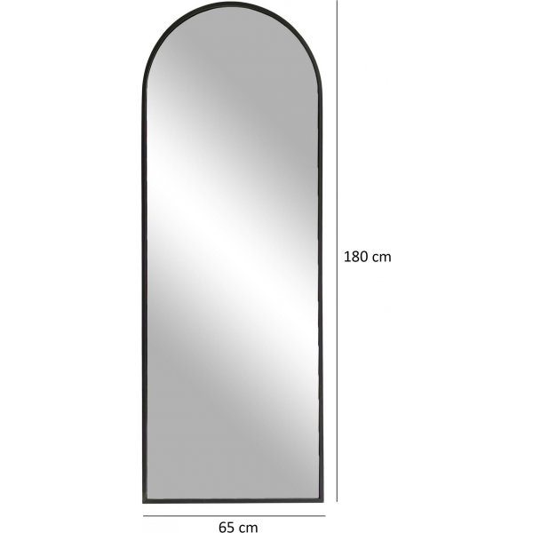 Miroir portail - Noir Miroir portail - Noir