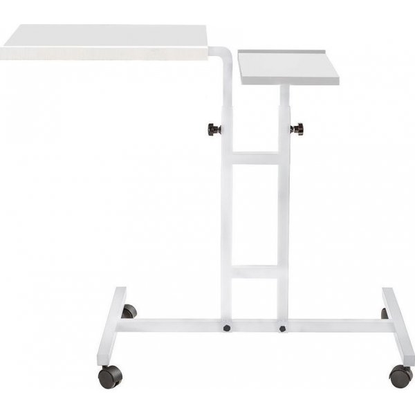 Glen laptopbord 67x45,5 cm - Vit (på hjul) Glen laptopbord 67x45,5 cm - Vit (på hjul)