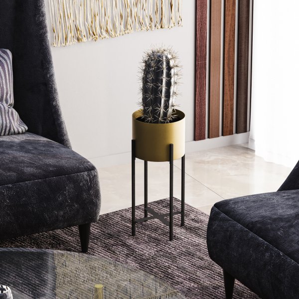 Pot Plato 26 - Noir/or Pot Plato 26 - Noir/or