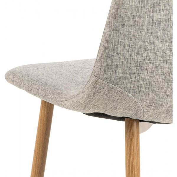 Celia matstol - Grå/ek Celia matstol - Grå/ek