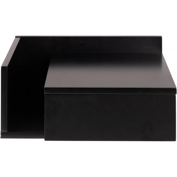 Ashlan vägghängt sängbord 40 x 32 cm - svart Ashlan vägghängt sängbord 40 x 32 cm - svart