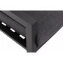 Morton Ftljset med bord & fotpallar (recliner) - Mrkgr/gr