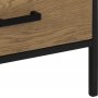 Seaford mediabänk 90 cm - Svart