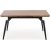 Mishi matbord 140-180 cm - Ek/svart