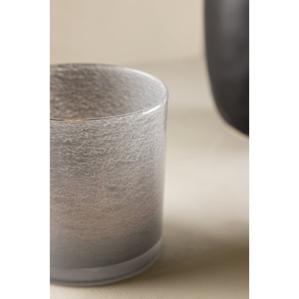 Lanterne Glora Ø12 cm - Gris clair Lanterne Glora Ø12 cm - Gris clair