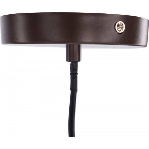 Sandared taklampa - Svart/brun