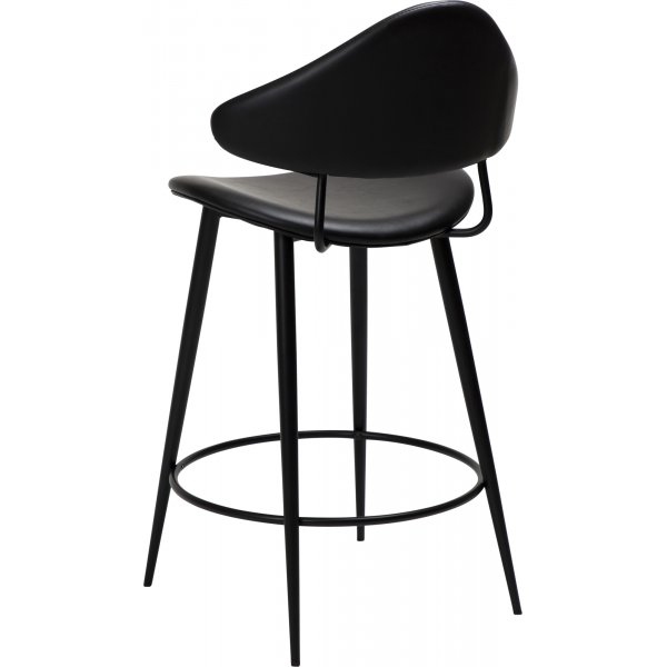 Chaise de comptoir Napoléon - PU noir Chaise de comptoir Napoléon - PU noir