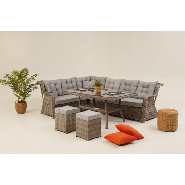 Vivaldi loungegrupp - Grå Vivaldi loungegrupp - Grå