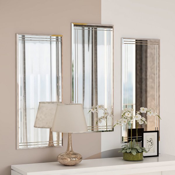 Buhem spegelset - Transparent