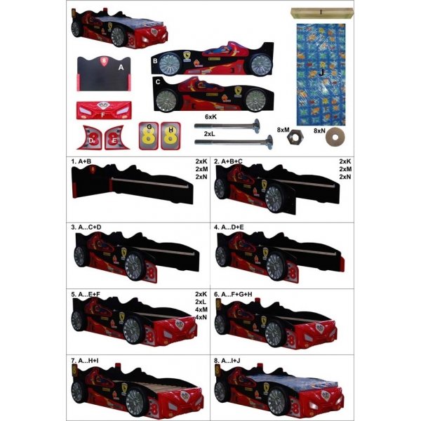 Vaper autobed - 90 x 200 cm Vaper autobed - 90 x 200 cm