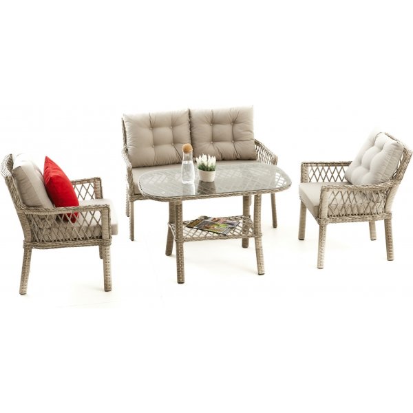 Pure loungegrupp 2 - Cream