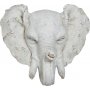 Trdgrdskonst Staty elefant (vgghngd) - H60 cm + Textilskydd fr utembler