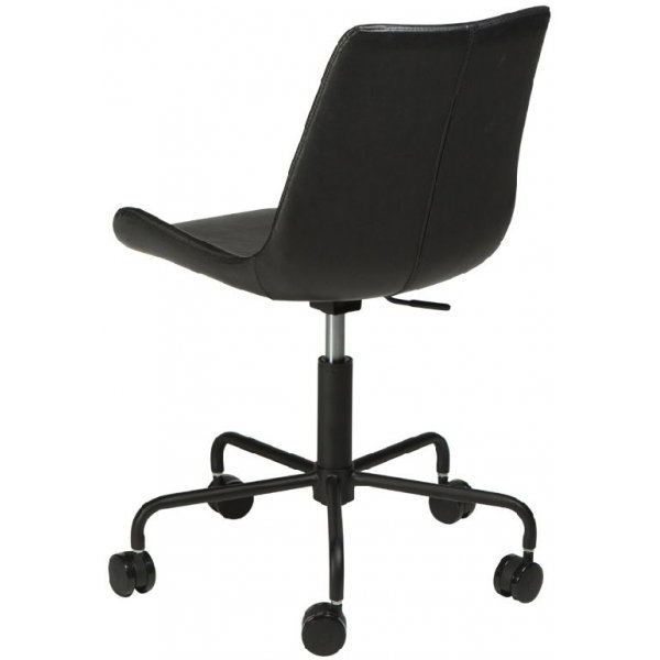Hype kontorsstol - Vintage svart