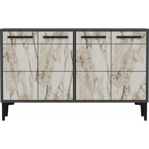 Buffet Stria - Anthracite/marbre