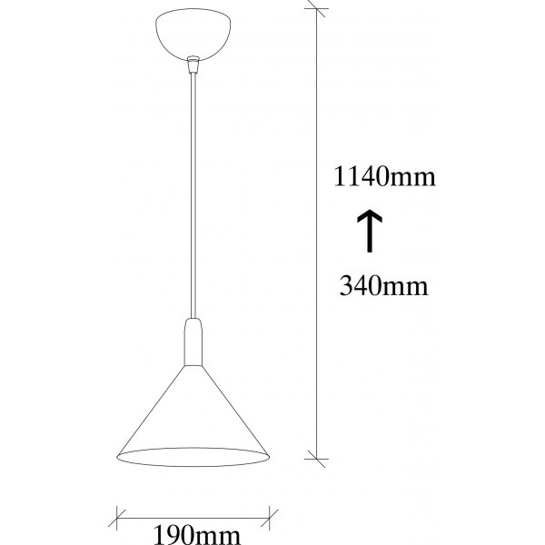 Plafonnier Berkeley 203-S - Noir Plafonnier Berkeley 203-S - Noir