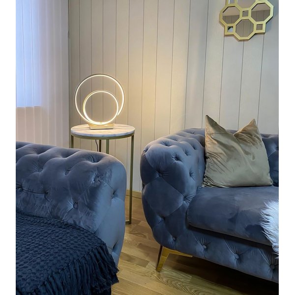 Lampe de table Loop - Champagne