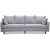 Gotland 3-sits svngd soffa - Oxford gr + Mbelvrdskit fr textilier