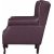 Fauteuil Vivaldino - Oxblood