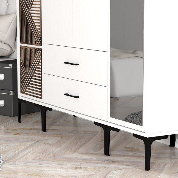 Armoire Kumsal 10 Blanc