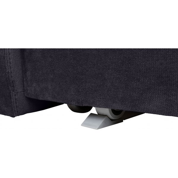 Canap-lit 2 places Bunio - Noir