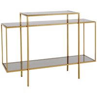 Winton konsolbord B120 cm - Mässing / Glas Winton konsolbord B120 cm - Mässing / Glas