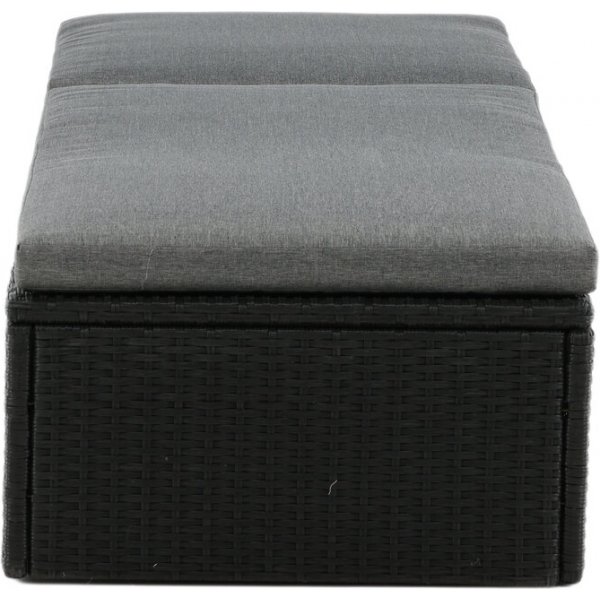 Quad solsäng - Svart Quad solsäng - Svart