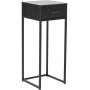 Chevet Domino - Placage frne noir