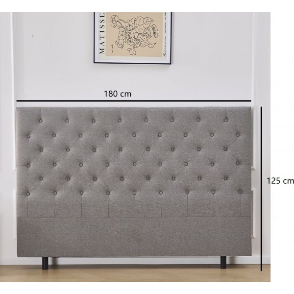 Deluxe pikerad Snggavel 180 x 125 cm - Gr