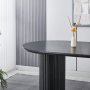 Callum matbord 180x90 cm - Svartbetsad ek Callum matbord 180x90 cm - Svartbetsad ek