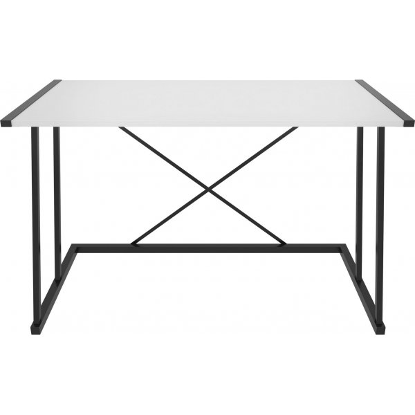 Bureau Adlade 114 x 60 cm - Noir/blanc