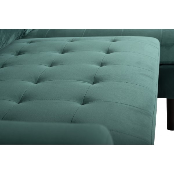 Canapé Divan vert 218 cm de large Canapé Divan vert 218 cm de large