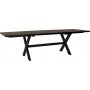 Tillggsskivor till Ravn bord 45 x 90 cm - Svart