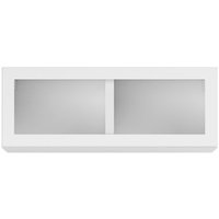 Caddy väggskåp - Vit / Glas Caddy väggskåp - Vit / Glas