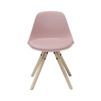 Woody Junior matstol - Rosa / ek Woody Junior matstol - Rosa / ek
