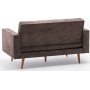 Dublin 2-sits bddsoffa - Brun