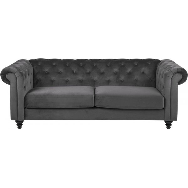 Akron 3-sits soffa - M�rkgr�