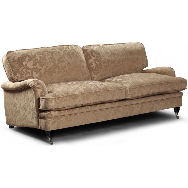 Howard Sir William 3-sits soffa (Dun) - Mobus Darkbeige Floral Howard Sir William 3-sits soffa (Dun) - Mobus Darkbeige Floral